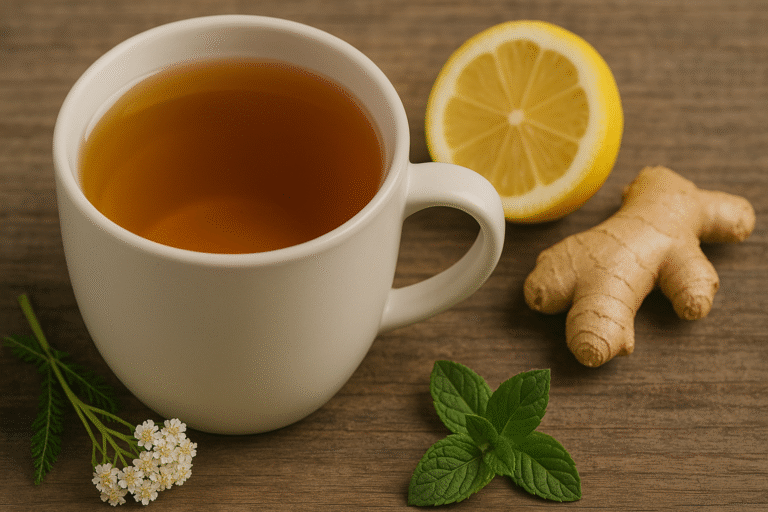 7 Ceaiuri de seară care sprijină ficatul și ajută la slăbire