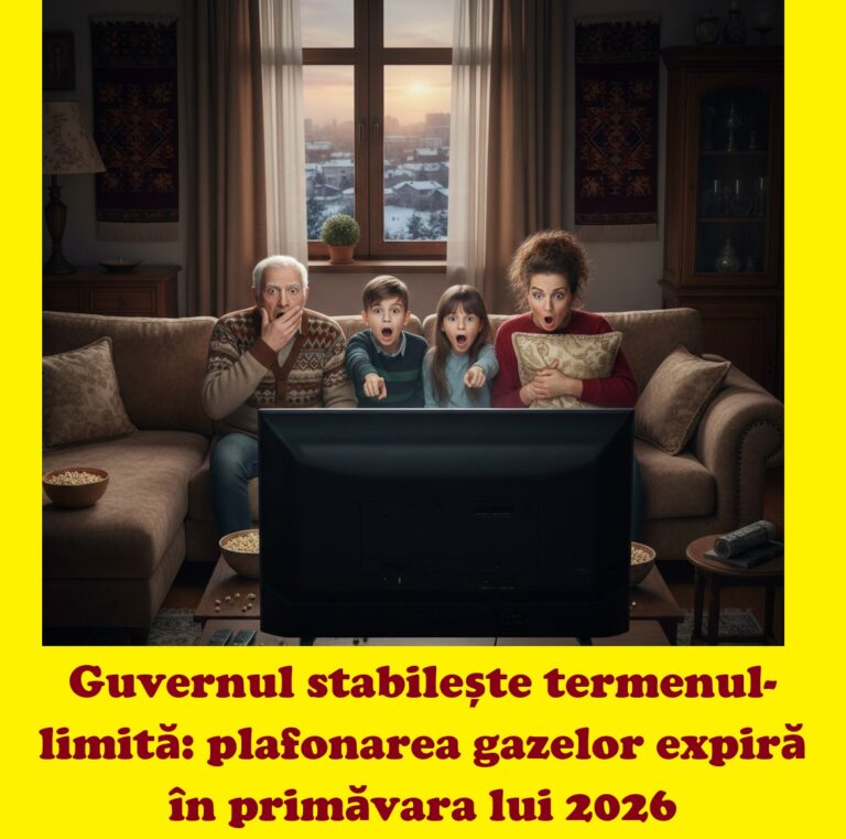 Guvernul României anunță oficial: plafonarea prețului la gaze se oprește la 31 martie 2026