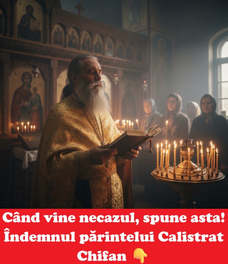 Calistrat Chifan: „Când vine necazul, nu te frământa până te îmbolnăvești. Spune o rugăciune și lasă grija în mâna lui Dumnezeu”