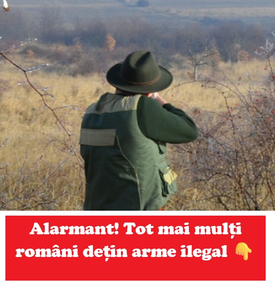 România sub alertă: tot mai mulți români dețin ilegal arme