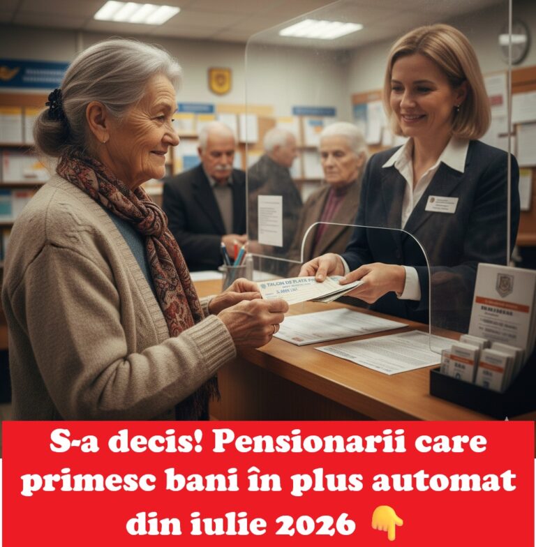 Indemnizații mai mari din iulie 2026: pensionarii care primesc bani în plus automat