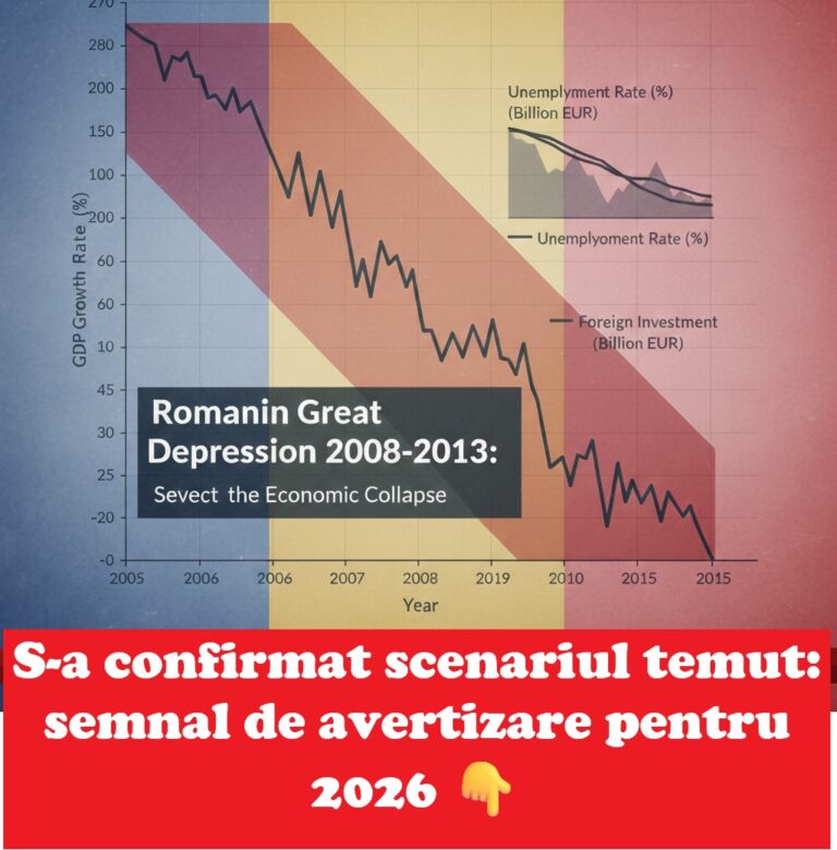 Alertă economică: România intră în recesiune tehnică după două trimestre negative