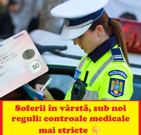 Permisul de conducere, reînnoit mai des după 70 de ani