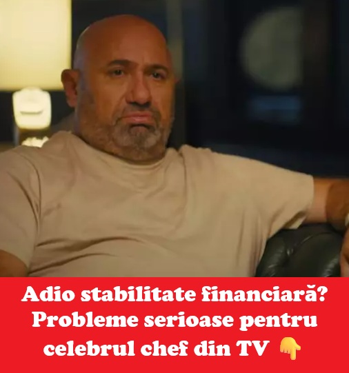 Șoc în lumea gastronomiei TV: probleme financiare pentru celebrul chef