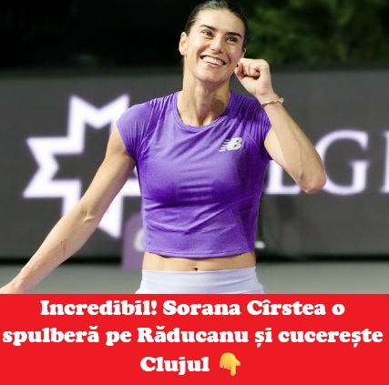 Sorana Cîrstea scrie istorie la Cluj: triumf categoric la Transylvania Open 2026, finală dominată total