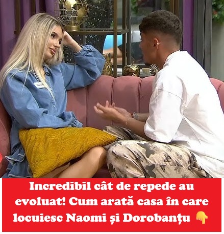 Naomi și Dorobanțu își încep viața împreună într-un apartament de lux din nordul Capitalei. Primele imagini din noua locuință