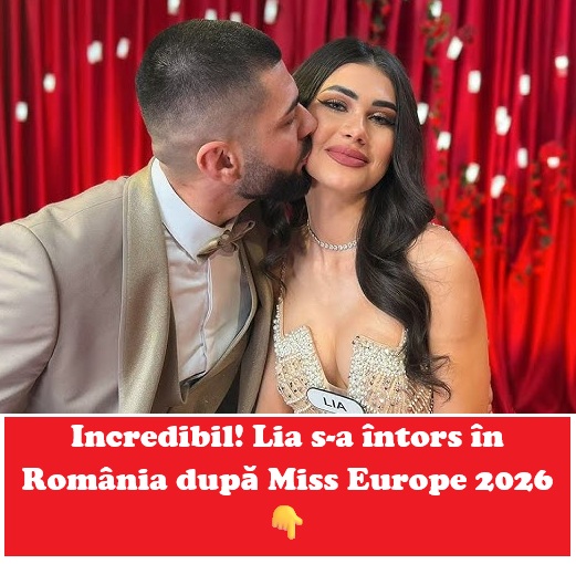 Lia, revenire spectaculoasă în România după Miss Europe 2026. Revedere intensă cu Filip, după succesul de la Beirut