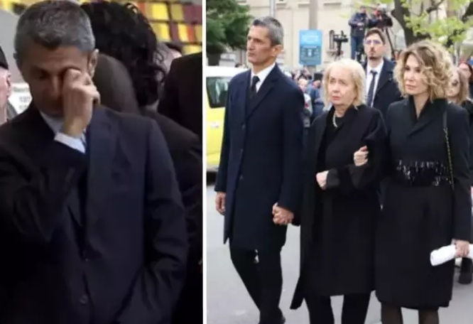 Ce nu s-a văzut la TV la înmormântarea lui Mircea Lucescu. Detaliile care au impresionat în tăcere o întreagă țară