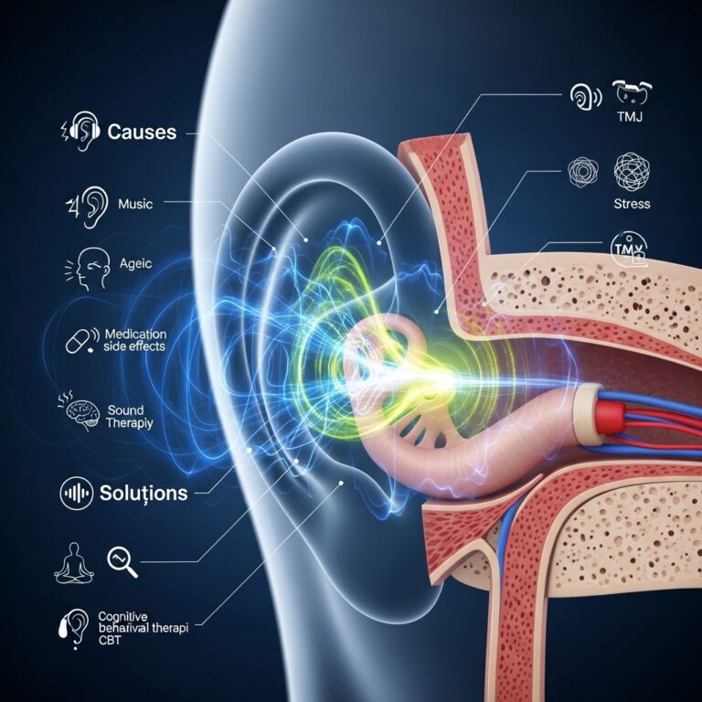 Țiuit sau bâzâit în urechi? Ce este tinnitus-ul, de ce apare și cum poate fi ținut sub control