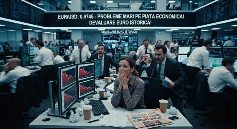 Euro pierde teren în fața dolarului. Moneda europeană a ajuns la minimul ultimelor două săptămâni. Analiștii indică pragul de 1,15 dolari