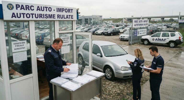 ANAF intră în parcurile auto second-hand. 35 de firme, luate la verificări pentru mașini de peste 38 de milioane de euro